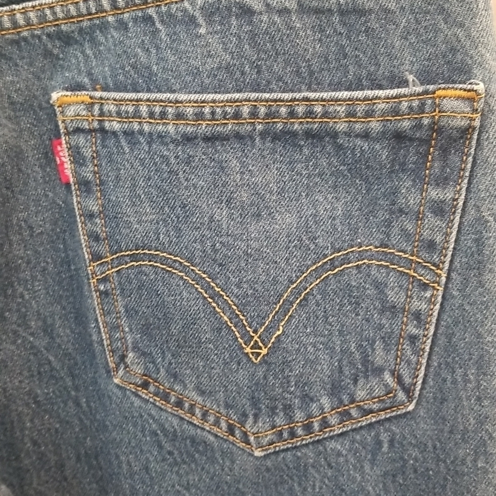 💕LEVI'S💕 501 XX Straight Leg Button Fly Vintage Mom Jeans 100% Cotton W32 L30 - Picture 8 of 16